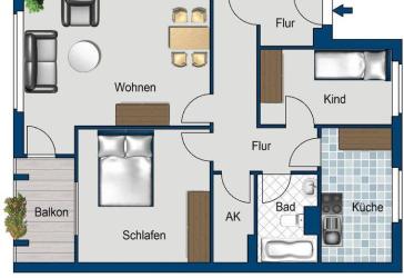 Schön hier zu wohnen.