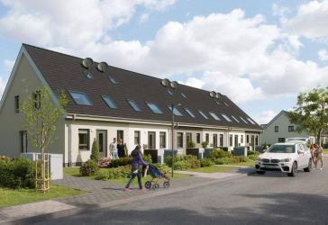 3-Zi.-Reihenmittelhaus auf zwei Etagen, inklusive Grundstück