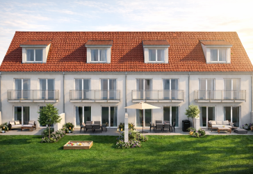 Schlüsselfertiges Neubau Reihenhaus mit Tiefgarage