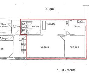 Büro-/Praxis-/Schulungsfläche - 90 m² - provisionsfrei