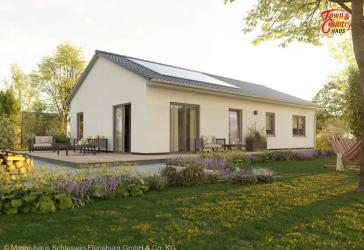 Stilvoll wohnen: Moderner Bungalow mit Charme