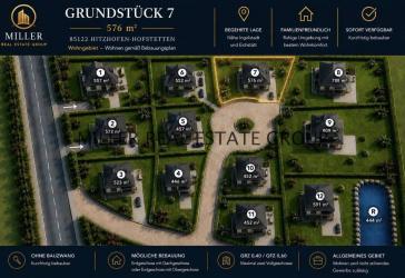 Exklusives Baugrundstück in Hitzhofen-Hofstetten - Großzügigkeit, die Raum für Ihre Zukunft schafft!