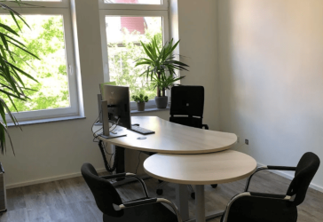 Abgeschlossenes Büro in Apolda - sofort verfügbar, flexibel, möbliert