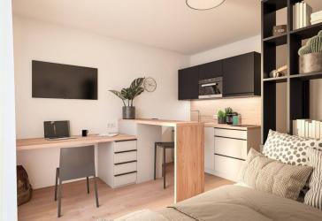 Top 1-Zimmer-Apartments für Studierende