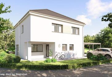 Modernes Einfamilienhaus als Ausbauhaus zu verkaufen
