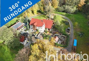Luxuriös residieren in Alleinlage (9 ha) östlich von Dresden