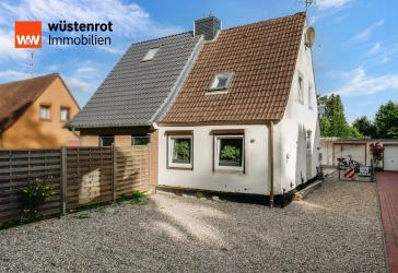 Kleine aber feine DHH mit bereits genehmigter Erweiterungsmöglichkeit und großem Garten