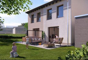 Modernes Doppelhaus 98 m² auf zwei Etagen im KfW-55 Standard | KfW-Förderung bis 30.06.2026