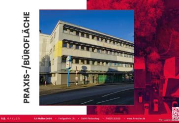 R.B. Makler: Gewerbe-/ Praxis-/ Bürofläche im Herzen von Neuenrade