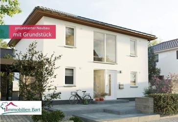 MASSIV GEBAUTE STADTVILLA AUF 8,4 AR DIREKTE GRENZE L-REMICH!