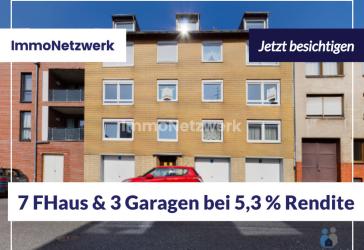TOPRENDITE***Anlageobjekt mit 7 Wohnungen & 3 Garagen***TOPANGEBOT