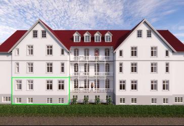 Wohnen auf zwei Ebenen, 3 Zimmer-Ferienwohnung im Südstrandquartier