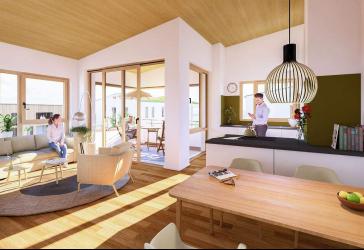 Luxuriös! Moderne Penthouse-Eigentumswohnung mit Sonnenbalkon