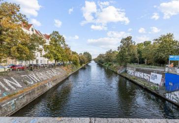 Logenplatz am Wasser - Wohnen mit direktem Blick auf den Kanal