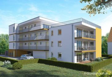 Neubauprojekt in Süßen! Tolle 4-Zimmer- EG-Wohnung mit Terrasse und Gartenanteil, Aufzug, KfW55 !