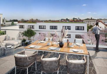 Bauteil 5.1 - 'Kfw55-Neubau-ETW mitten in Speyer - Penthouse Glück mit Dachterrasse'