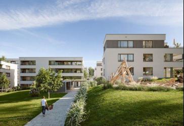 Attraktive 2-Zimmer-Neubauwohnung mit eigenem Garten