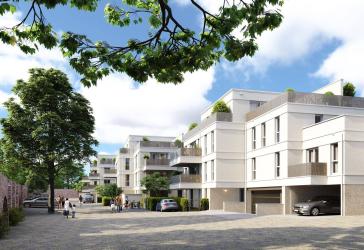 PROVISIONSFREI ++ Ensemble 4 moderner Stadtvillen mit 56 exklusiven und individuellen Wohnungen im Herzen Bergheims! ++