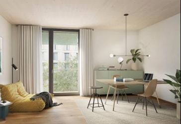3-Zimmerwohnung für das junge Paar