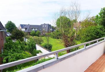 Maisonette-Wohnung mit SÜD-Balkon und Blick ins Grüne