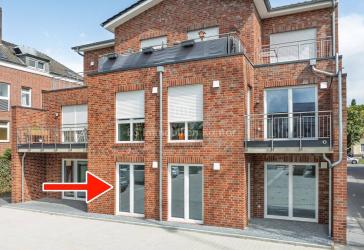 Moderne Erdgeschosswohnung mit Terrasse in zentraler Lage von Papenburg - Neubau, Erstbezug