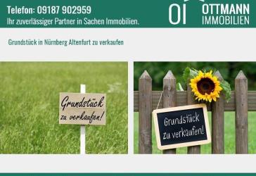 Grundstücksfläche im begehrten Nürnberg Altenfurt zu verkaufen