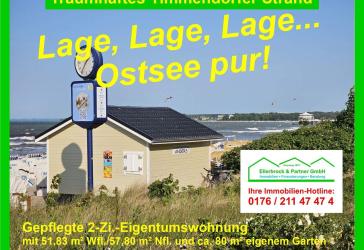 Gepflegte 2-Zi.-Eigentumswohnung (300 m zum Strand)