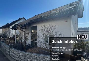 Gepflegtes, geräumiges und freistehendes Einfamilienhaus auf einem schön angelegten Grundstück in Lüdenscheid-Halver