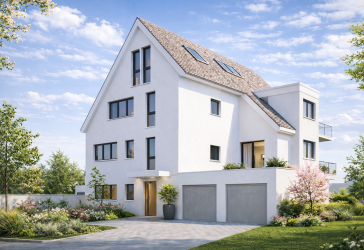 Die Alternative zum Einfamilienhaus: komplettes Erdgeschoss mit Garten in 3-FH (Neubau)