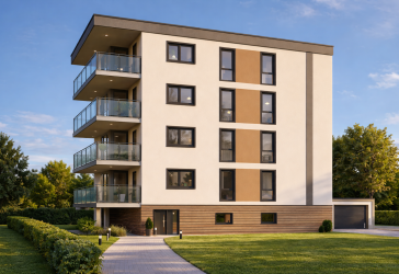 Wohnen auf dem Kaßberg – Neubau KfW 40 Mehrfamilienhaus mit 4 Eigentumswohnungen