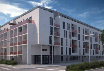 1-Zimmer-Appartement B27 im Studentenwohnheim Idstein am Fresenius Hochschulstandort