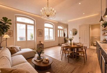 Wohnen wie im eigenen Haus - großzügige 5-Zimmer-Wohnung im kernsanierten Denkmal
