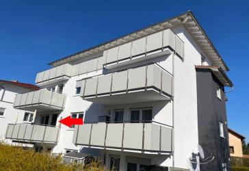 3 Zimmer Wohnung mit Balkon und Tiefgaragen Stellplatz