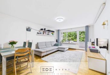 Moderne Etagenwohnung mit Balkon in Bogenhausen-Oberföhring