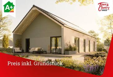 Kathedraldecke mit Empore + überdachte Terrasse, Preis inkl. Grundstück