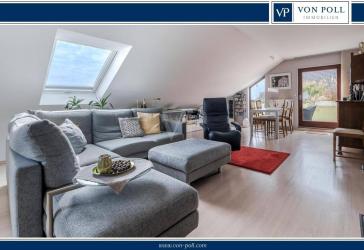 Helle 4-Zimmer Dachgeschoßwohnung in Marxheim mit drei Balkonen