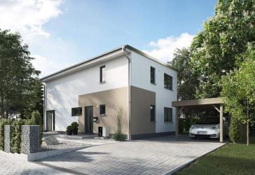 Stadthaus Aura 136 – Modernes Familienhaus mit klarer Architektur