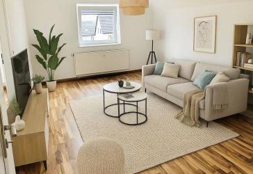 3-Zimmer-Wohnung mit 70 m² und Carport-Stellplatz in ruhiger Lage