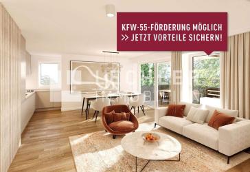 Wohnen und Arbeiten im Einklang mit Südbalkon