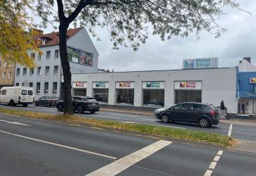 Lagengeschäft in der Innenstadt