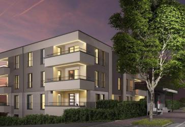 2 Zimmer Wohnung mit 87 m² Garten in Bad Vilbel, an der Bebauungsgrenze zu Frankfurt!