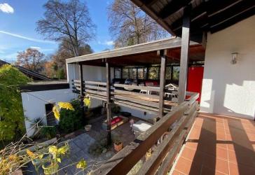 Büro 3: See- und Bergblick, 60 m² Terrasse, komplett ausgestattet