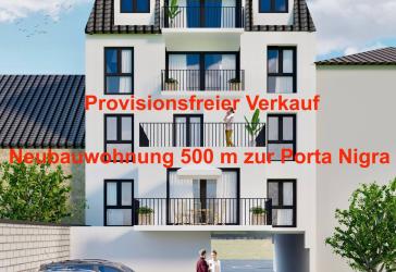 3ZKB Exklusiv Wohnen auf ca. 111 qm mit traumhafter Loggia - Bestlage zwischen Porta Nigra und Hauptbahnhof - Baubeginn demnächst