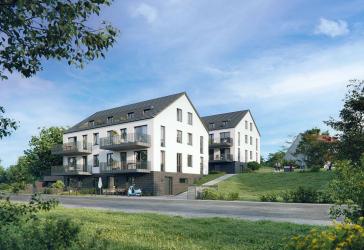 SUNHILL - Neubau 3-Zimmer-Wohnung im 1. OG mit Aufzug und Tiefgaragenstellplatz