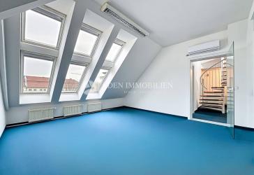 Klimatisierte 170 m² Büro- / Praxisfläche im 5. OG + DG mit Aufzug!
