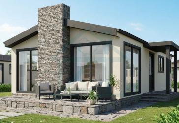 Bezugsfertiger Bungalow inkl. Einbauküche mit 810 m² Grundstück in Großhelmsdorf bei Eisenberg