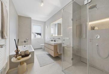 Über den Dächern von München-Solln: Moderne NEUBAU-Dachgeschosswohnung
