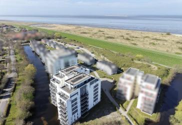 Traumwohnung mit Meerblick in Schillig an der Nordsee - 50.4.N