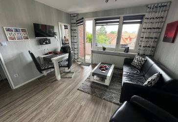Kleine Eigentumswohnung/Ferienwohnung mit Balkon und Schwimmbad , Horumersiel