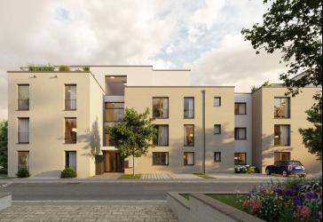 Neubauwohnung mit großem Balkon für Eigennutzer